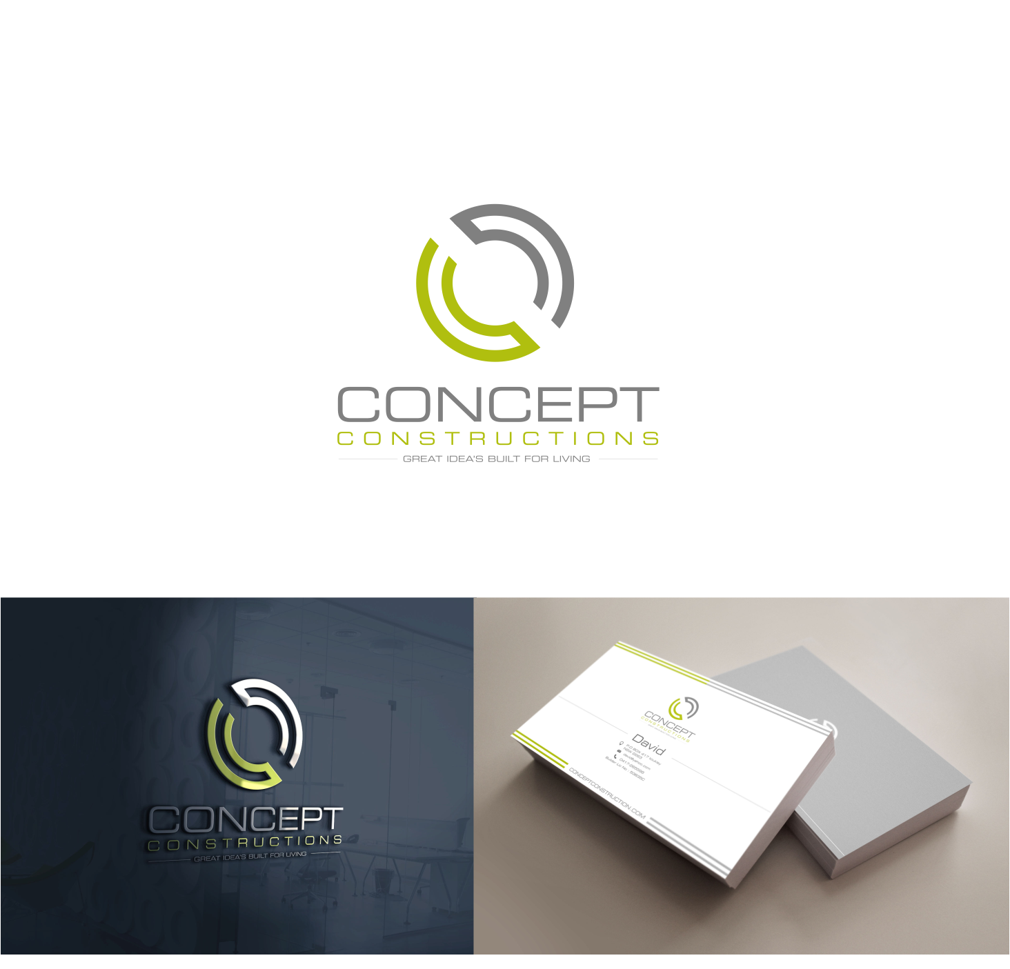 Logo Design by artswolf for Concept Constructions | Design #11742576