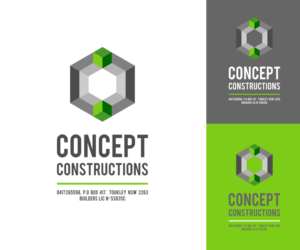 Logo Design by El Ojo creativo for Concept Constructions | Design: #11731641