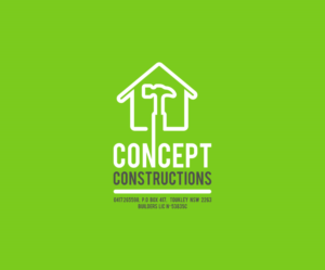Logo Design by El Ojo creativo for Concept Constructions | Design: #11742160