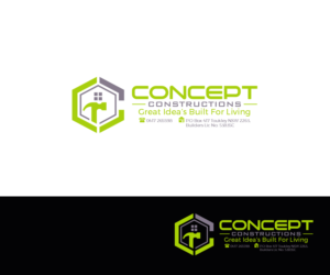 Logo Design by carina_designs for Concept Constructions | Design: #11744812