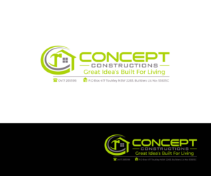 Logo Design by carina_designs for Concept Constructions | Design: #11752350