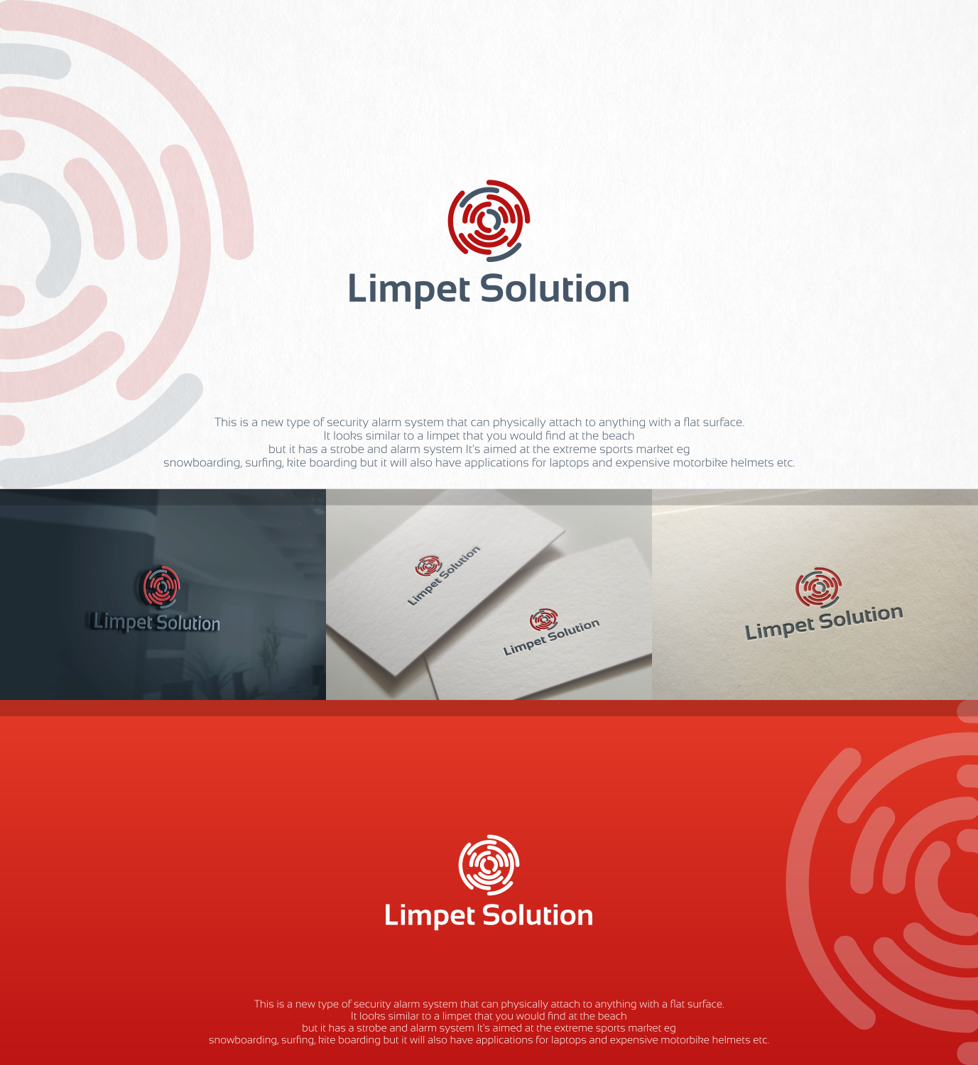 Logo Design by jenggot_merah_ for Limpet solution | Design #11677768