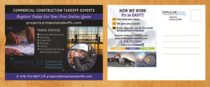 Postcard Design by Venus L. Penaflor for Impulse Flooring LLC. | Design: #11689906