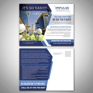Postcard Design by debdesign for Impulse Flooring LLC. | Design: #11680713