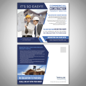 Design de Carte Postale par debdesign pour Impulse Flooring LLC. | Design : #11700336