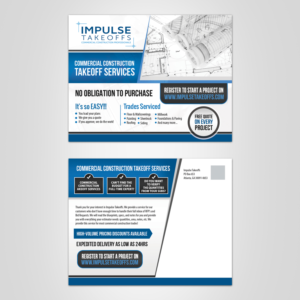 Design de Carte Postale par debdesign pour Impulse Flooring LLC. | Design : #11757521