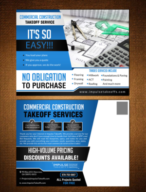 Postcard Design by creative.bugs for Impulse Flooring LLC. | Design: #11710959