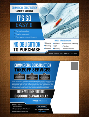 Design de Carte Postale par creative.bugs pour Impulse Flooring LLC. | Design : #11710960