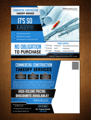 Design de Carte Postale par creative.bugs pour Impulse Flooring LLC. | Design : #11733706
