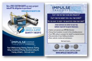 Postcard Design by citygirl17 for Impulse Flooring LLC. | Design: #11686544