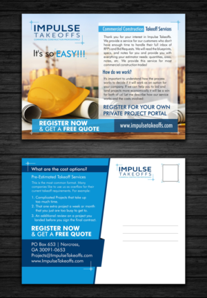 Design de Carte Postale par ecorokerz pour Impulse Flooring LLC. | Design #11671019
