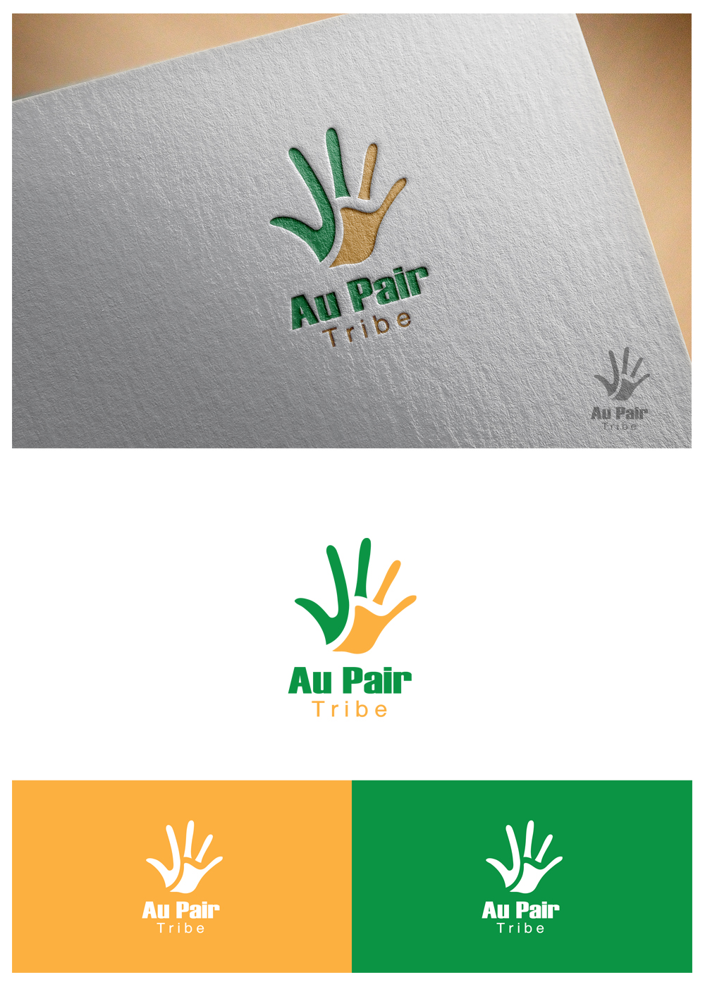 Diseño de Logo por goranvisnjic82 para Au Pair Tribe | Diseño #11671795