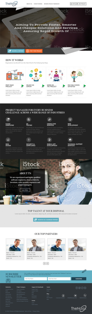 Web Design par RupalTechno pour ce projet | Design : #11748624