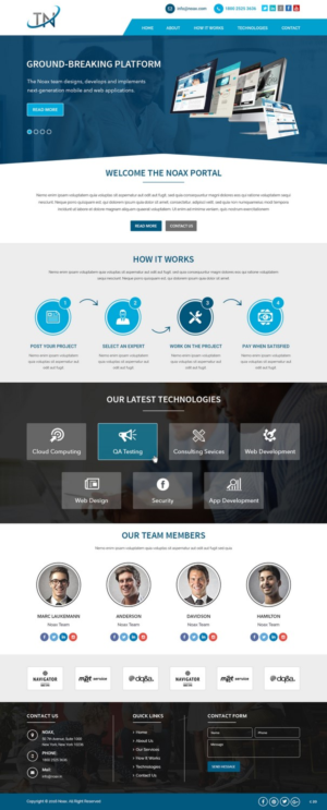 Web Design par pb pour ce projet | Design : #11681146
