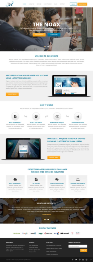 Web Design par pb pour ce projet | Design : #11689766