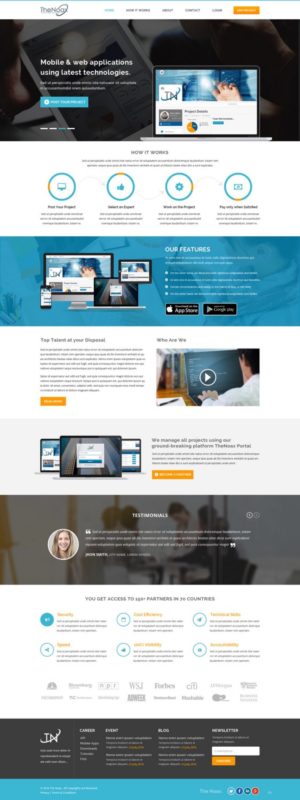 Web Design par pb pour ce projet | Design : #11728374