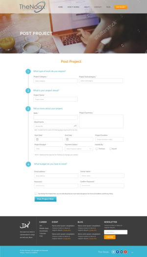 Web Design par pb pour ce projet | Design : #11811748