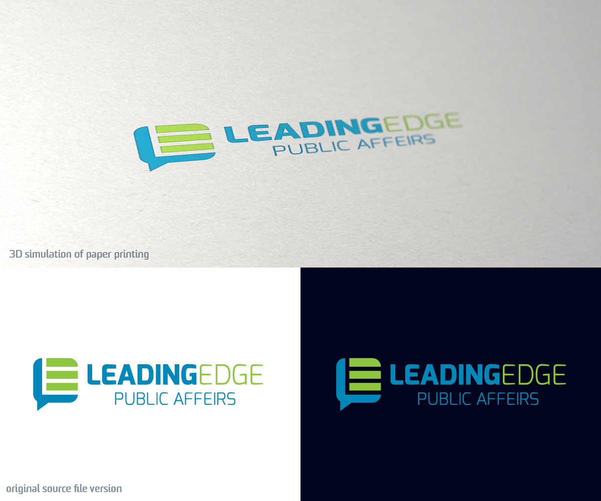Logo Design by Anthony for Leading Edge PR | Design #2344817