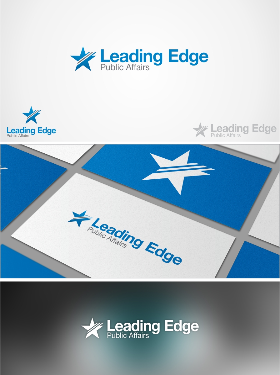 Logo-Design von Naavyd für Leading Edge PR | Design #2344040