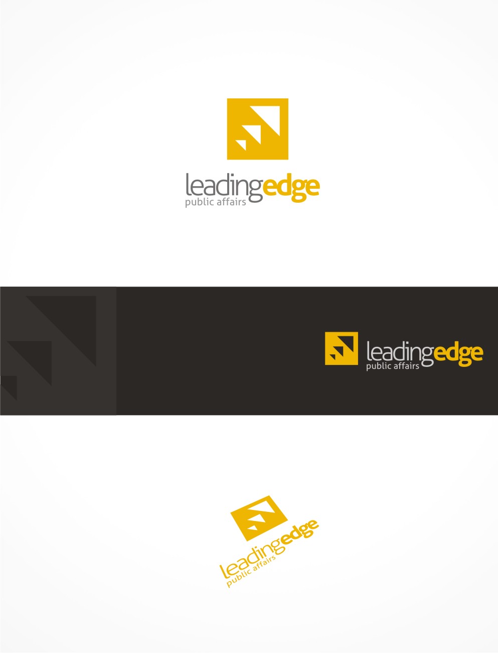 Logo-Design von gray mind für Leading Edge PR | Design #2364043