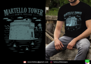 Destination tshirt design for town in Ireland | T-shirt Design by Fatboy Graphic