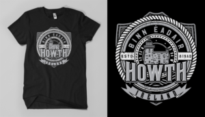 Destination tshirt design for town in Ireland | T-shirt Design by Barney Stinson