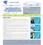 Web Design by Urban Ad for Hayes Knight | Design: #26504