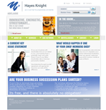 Web Design by Urban Ad for Hayes Knight | Design: #26507