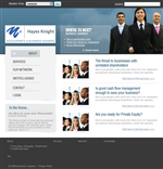 Web Design by Urban Ad for Hayes Knight | Design: #26565