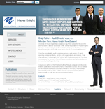 Web Design by Urban Ad for Hayes Knight | Design #26567