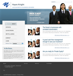 Web Design by Urban Ad for Hayes Knight | Design: #26572