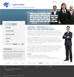 Web Design by Urban Ad for Hayes Knight | Design: #26573