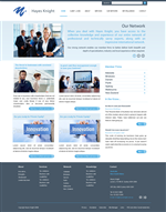 Web Design by Cardo Studio for Hayes Knight | Design: #26333