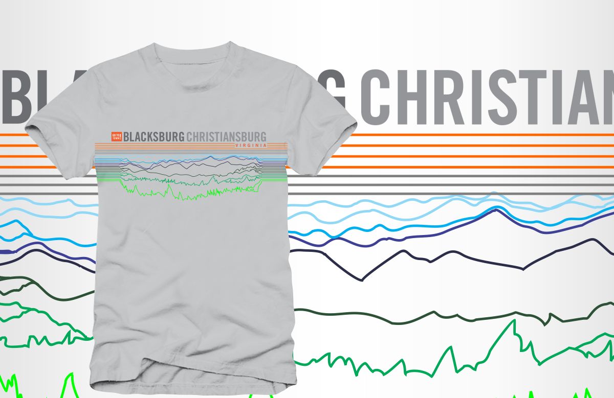 T-shirt Design by eightball inc. for Montgomery County VA Regional Tourism | Design: #11797826