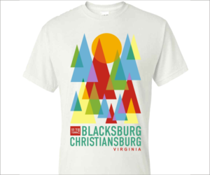 T-shirt Design by Rox Art Design for Montgomery County VA Regional Tourism | Design: #11813795