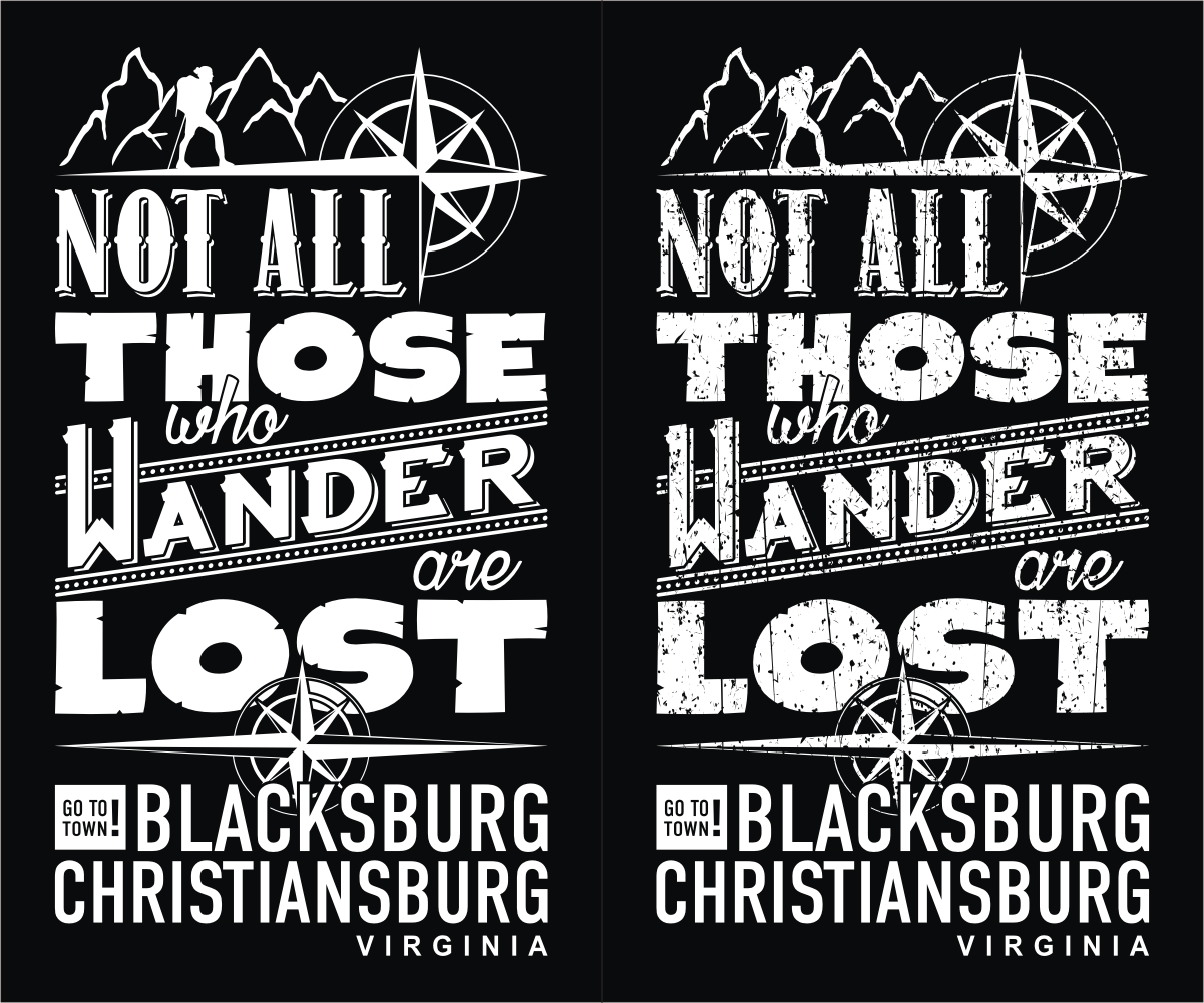 T-shirt Design by Rox Art Design for Montgomery County VA Regional Tourism | Design #11842553