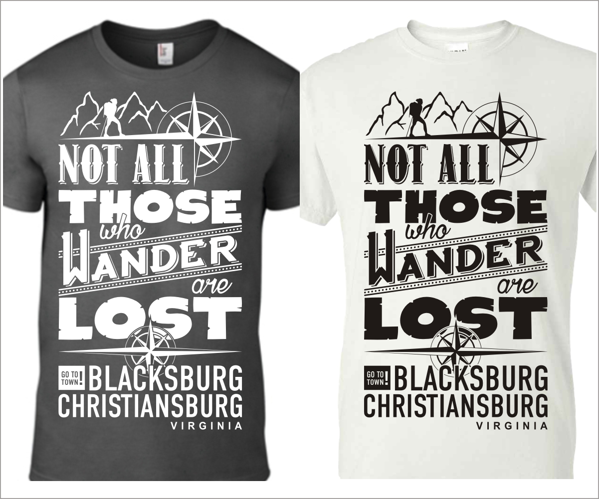 T-shirt Design by Rox Art Design for Montgomery County VA Regional Tourism | Design #11842554