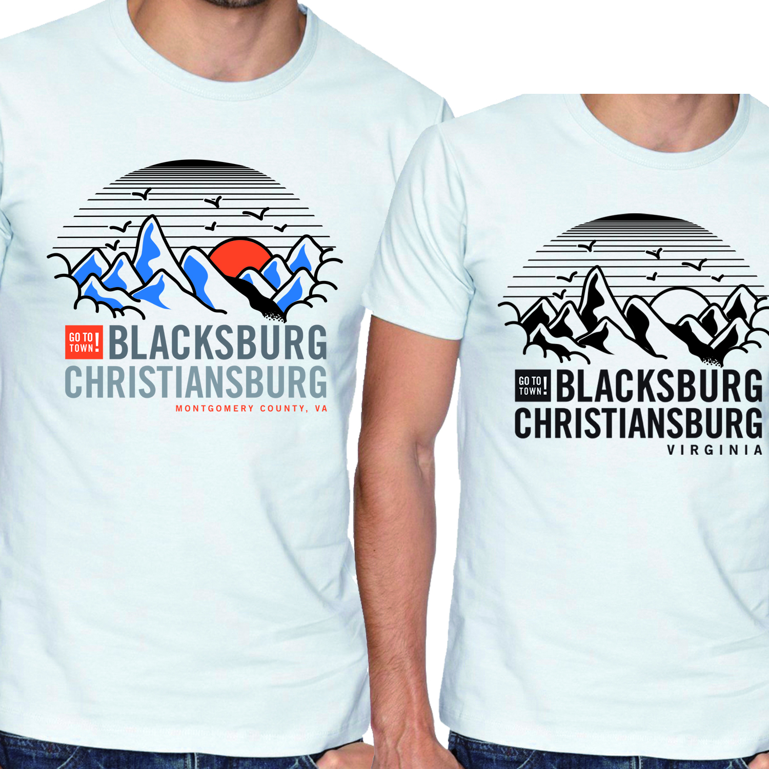 T-shirt Design by Glauco Oliveira for Montgomery County VA Regional Tourism | Design #11763311