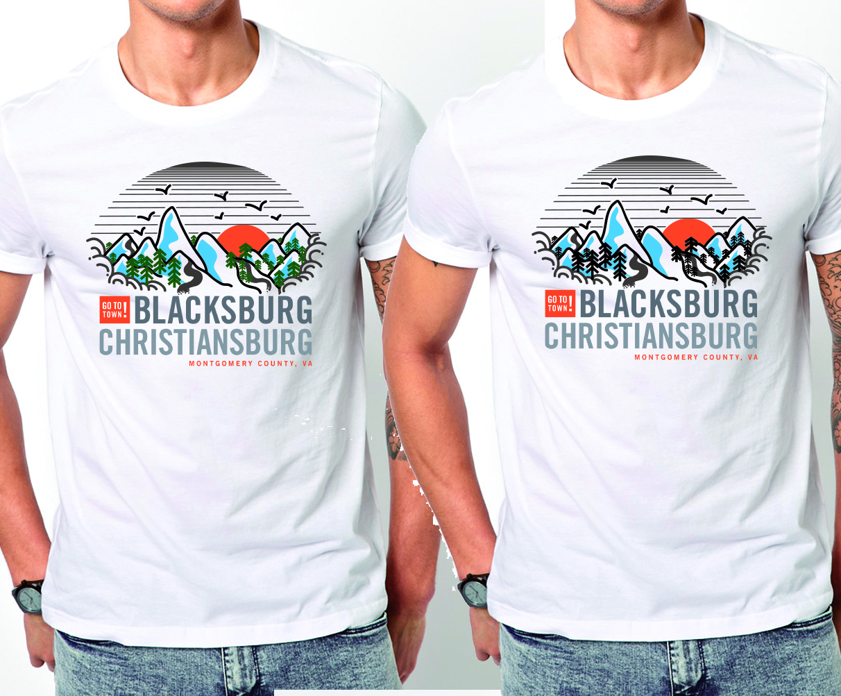 T-shirt Design by Glauco Oliveira for Montgomery County VA Regional Tourism | Design #11796276