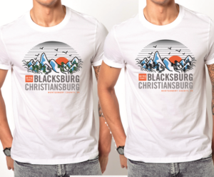 T-shirt Design by Glauco Oliveira for Montgomery County VA Regional Tourism | Design: #11796276
