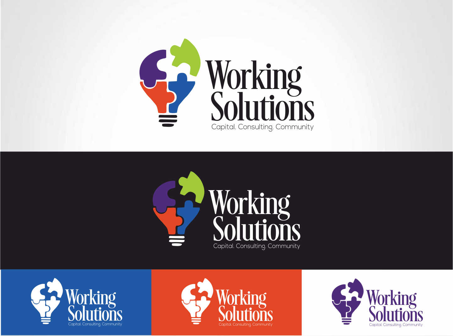Logo Design by nikkiblue for Working Solutions | Design #11780914