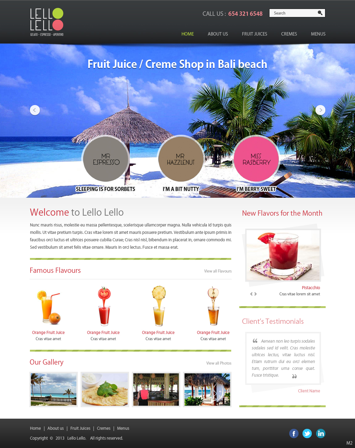 Web Design by pb for Lello Lello  | Design #2353306