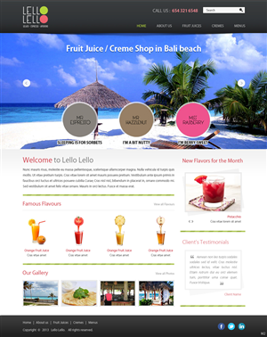 Web Design by pb for Lello Lello  | Design: #2353306