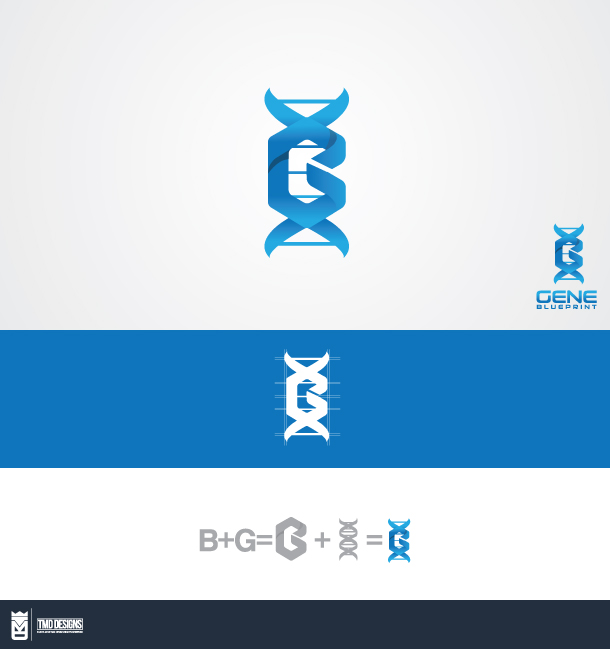 Logo Design by ARTMD for gene blueprint | Design #11745828