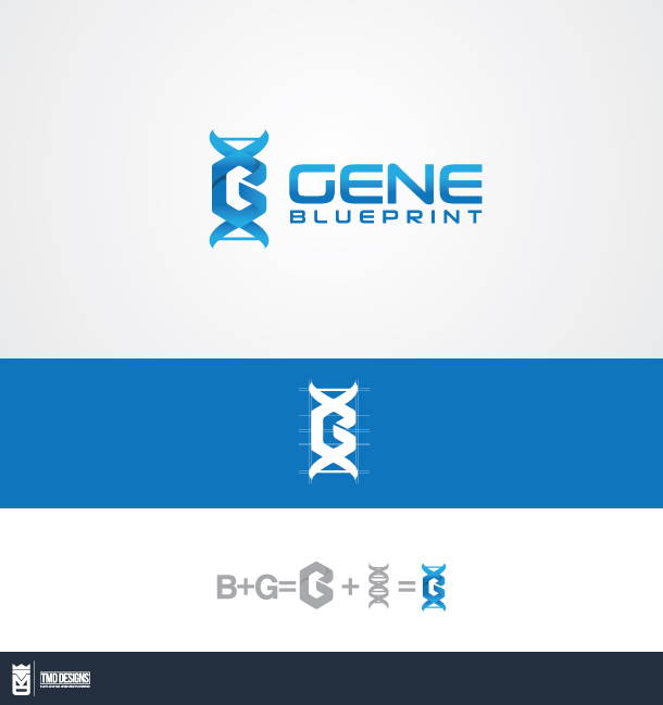 Logo Design by ARTMD for gene blueprint | Design #11745829