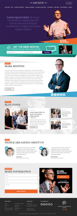 Wordpress Design by RupalTechno for this project | Design: #11669879