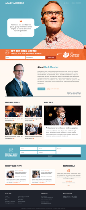 Wordpress Design by RupalTechno for this project | Design: #11670576