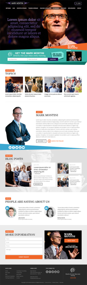 Wordpress Design by RupalTechno for this project | Design: #11670977