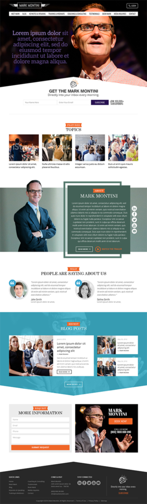 Wordpress Design by RupalTechno for this project | Design: #11677109