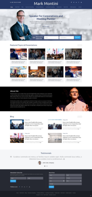 Wordpress Design by pb for this project | Design: #11672476